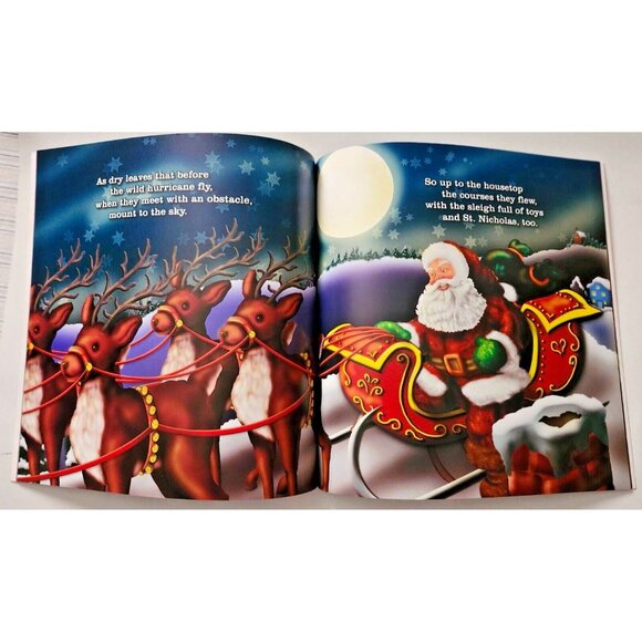 Twas The Night Before Christmas by Clement C. Moore NEW - Picture 3 of 5